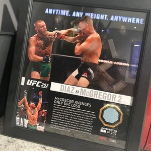 UFC 202 Canvas Plaque